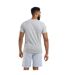 Mens Stacked Logo T-shirt Grey Marl Umbro-3
