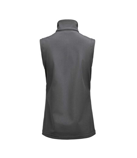 Womens/ladies Valley Gilet Steel Grey James Harvest
