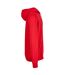 Sweat À Capuche Homme Rouge Vif Build Your Brand-3