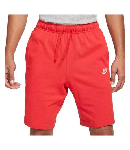 Short rouge homme nike club 1