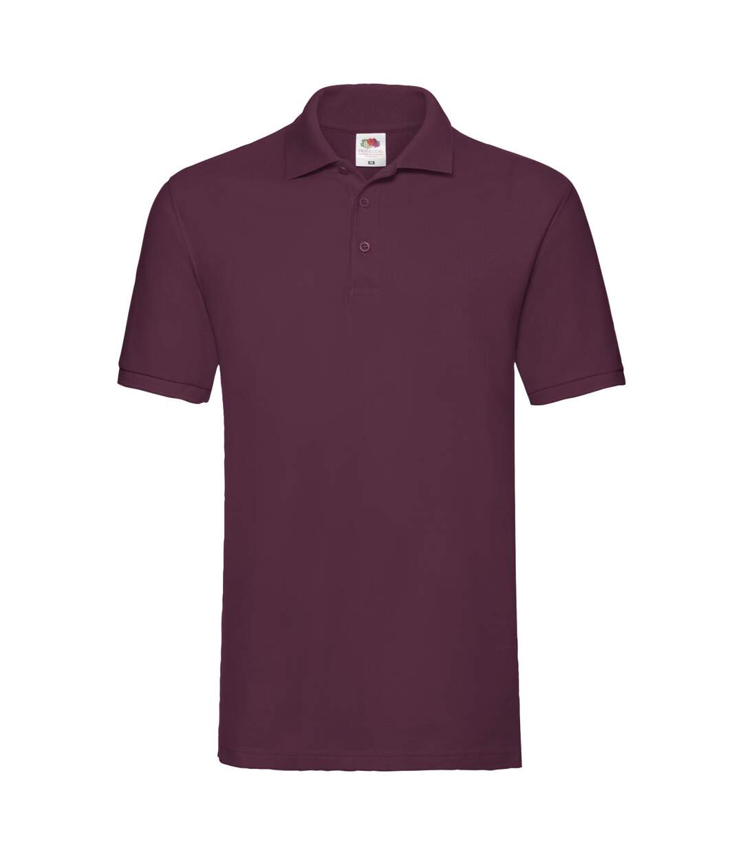 Polo Premium Adulte Bordeaux Fruit Of The Loom-1