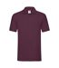 Polo Premium Adulte Bordeaux Fruit Of The Loom-1