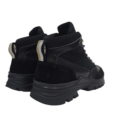 Chaussures Montantes De Randonnée Jason Homme Noir Firetrap