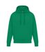 Mens Ringspun Cotton Hoodie Kelly Green Casual Classics-2