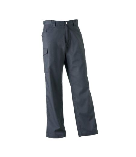 Pantalon De Travail, Coupe Régulière Homme Gris Russell