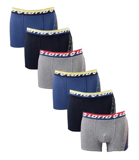 Boxer homme LOTTO Pack de 6 Boxers 1018