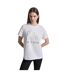 T-shirt Motif/style Scintillant Femme Blanc DKNY-4