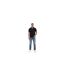 Mens Ellino Polyester Short-sleeved Shirt Black Hugo-1