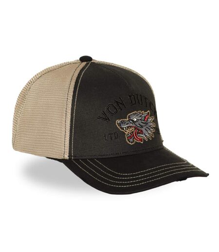 Casquette baseball premium en twill avec filet et broderie Wild Wolf Vondutch