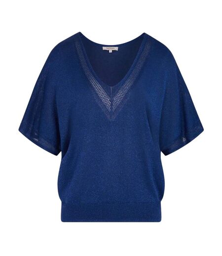 Pull bleu électrique femme morgan mchris