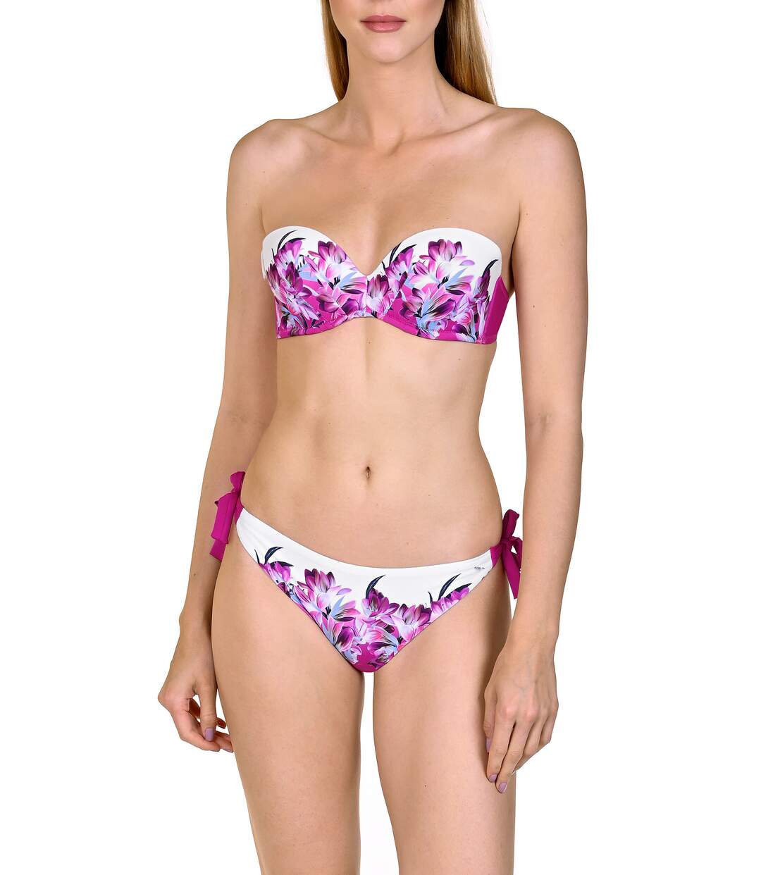 Haut maillot de bain bandeau balconnet préformé Egina Lisca-5