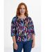 T-shirt tunique blousant manches 3/4-1