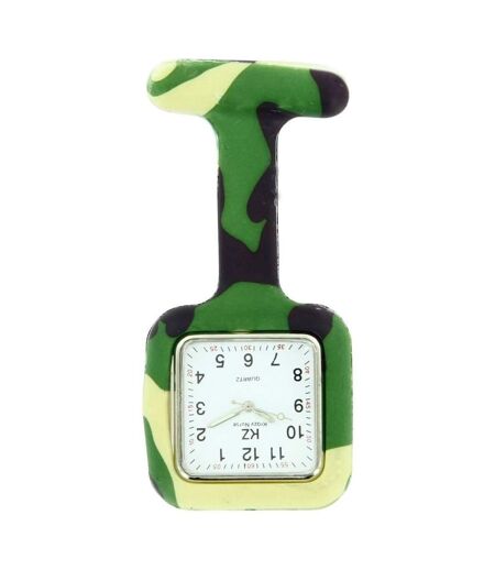 Montre Infirmière Silicone Camouflage KRAZY 184