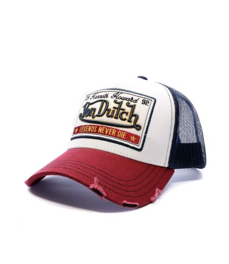 Casquette Blanche Homme Von Dutch Trucker