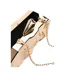 Geometric Clutch Bag One Size Gold Where´s That From-2