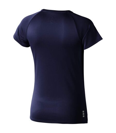 Elevate Womens/Ladies Niagara Short Sleeve T-Shirt (Navy)