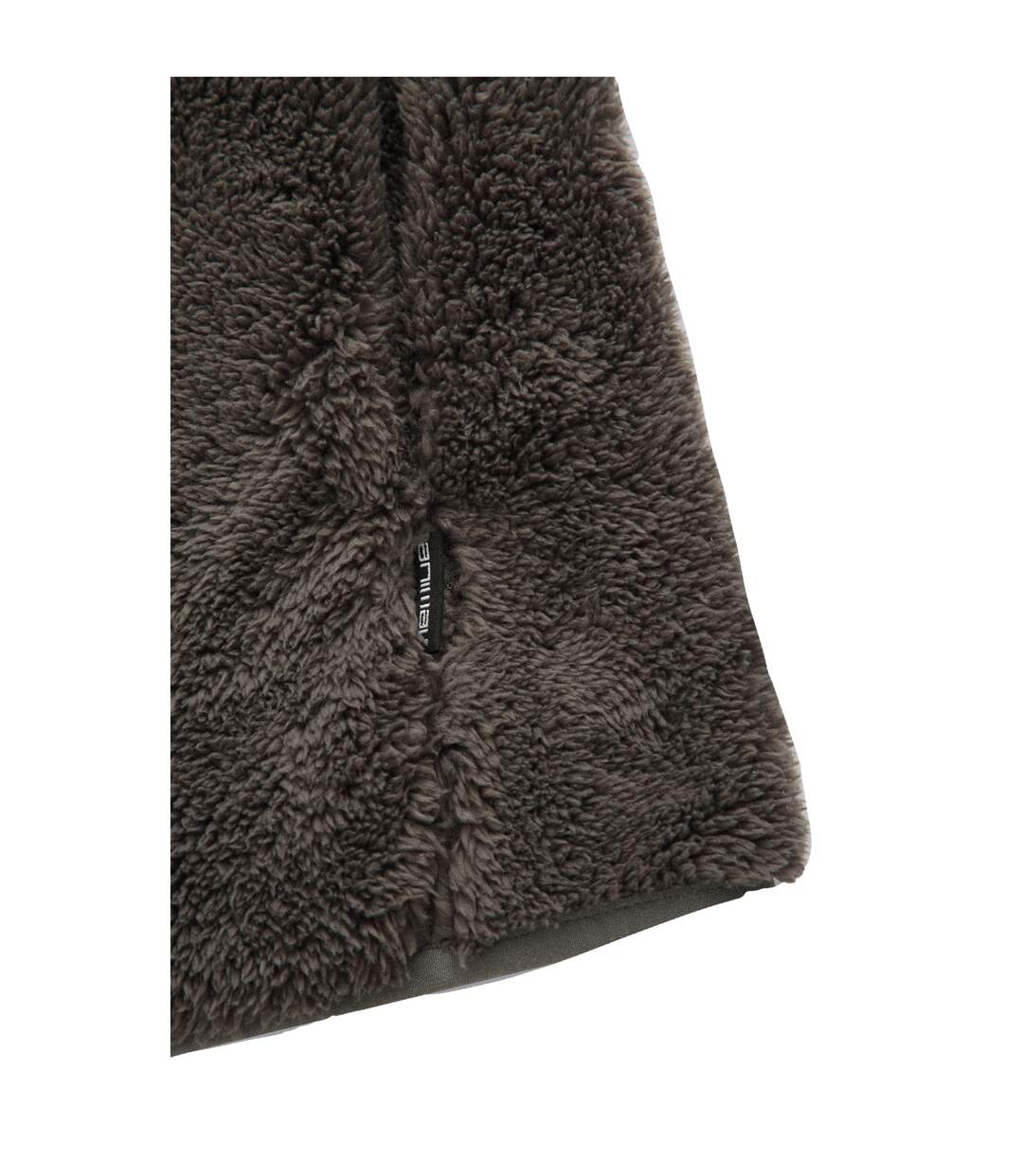 Mens Teddy Fleece Jacket Dark Khaki Animal-4