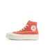 Baskets oranges femme converse chuck taylor all star lift-1