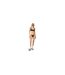 Ensemble Maillot De Bain 2 Pièces Motif/style Imprimé Graphique Femme Noir Blanc Off White-1