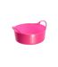 Red Gorilla Mini Flexible Shallow Tubtrug (5 litres) (Pink) - UTTL328