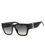 Lunettes De Soleil Motif/style Dégradé Femme Taille Unique Noir Marc Jacobs-1