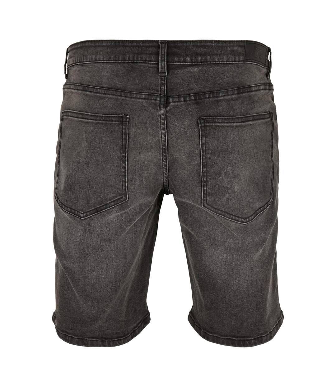 Short En Jean Homme Noir Délavé Urban Classics-2