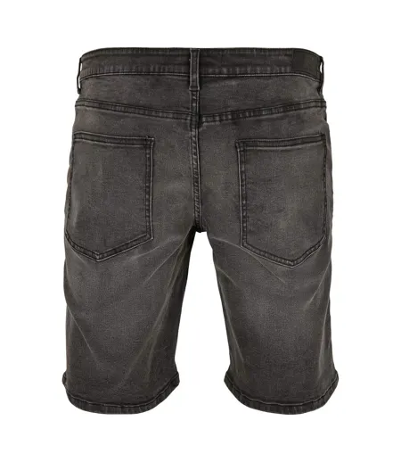 Short En Jean Homme Noir Délavé Urban Classics