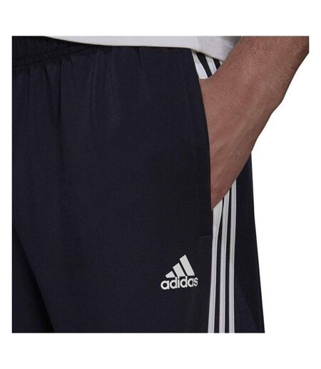 Pantalon De Jogging Échauffement Style 3 Rayures Essentials Homme Bleu Marine Adidas