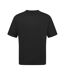 Unisex Adult Oversized T-shirt Black Premier-1
