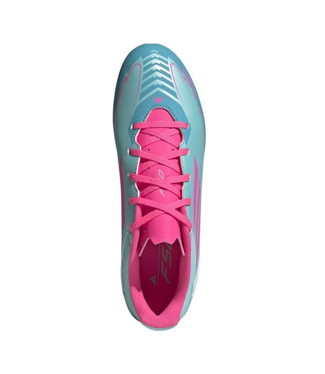 Chaussures De Foot Pour Terrain Ferme F50 Club Homme Bleu Clair Rose Adidas-3