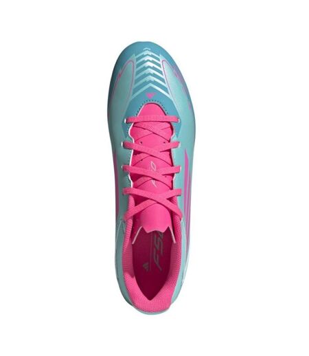 Chaussures De Foot Pour Terrain Ferme F50 Club Homme Bleu Clair Rose Adidas