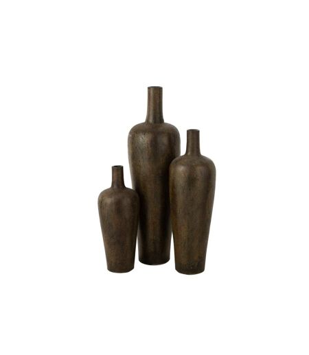 Vase Déco en Ciment Victor 80cm Marron