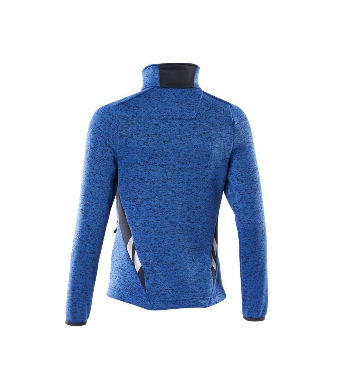 Womens/ladies Accelerate Knitted Jacket Azure Blue Dark Navy Mascot-2