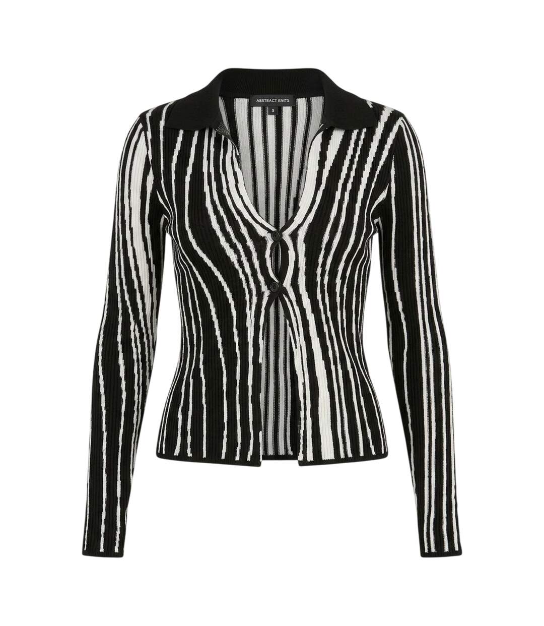 Womens/ladies Stripes Shirt Black Missy Empire-2