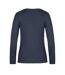 T-shirt Manches Longues #e190 Femme Bleu Marine B&C-2
