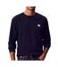 Sweat marine homme calvin klein jeans waffle badges-1