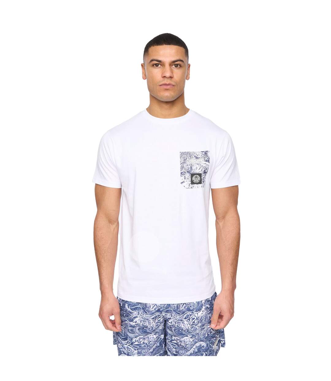 T-shirt henwave homme blanc Henleys-1