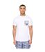 T-shirt henwave homme blanc Henleys-1