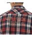 Chemise homme manches longues en flanelle à carreaux logo dos Tyler Vondutch-3