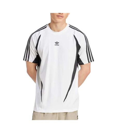 T-Shirt blanc/noir homme adidas archive