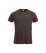 Clique Mens New Classic T-Shirt (Dark Mocha) - UTUB302