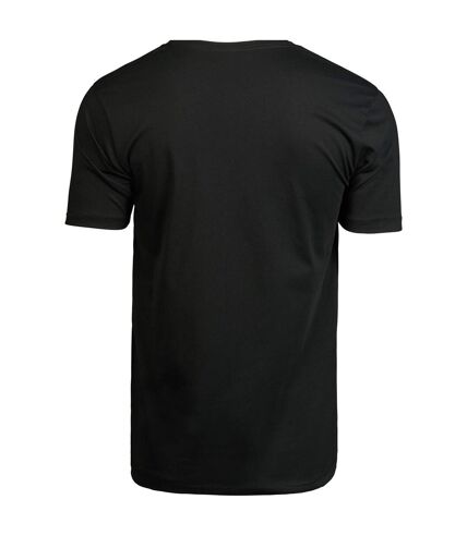 Tee Jays T-shirt de luxe à col en V pour hommes (Noir) - UTBC4672