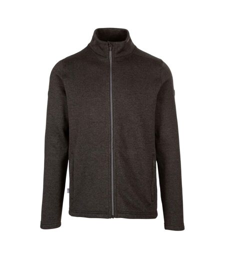 Mens Rundel Marl Fleece Jacket Dark Grey Trespass