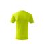 Mens Classic New T-shirt Lime Green Adler-4
