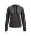 Sweat À Capuche Rival Terry Femme Graphite Under Armour-2