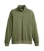 Mens Original Housemark Quarter Zip Sweatshirt Moss Olive Levis-1