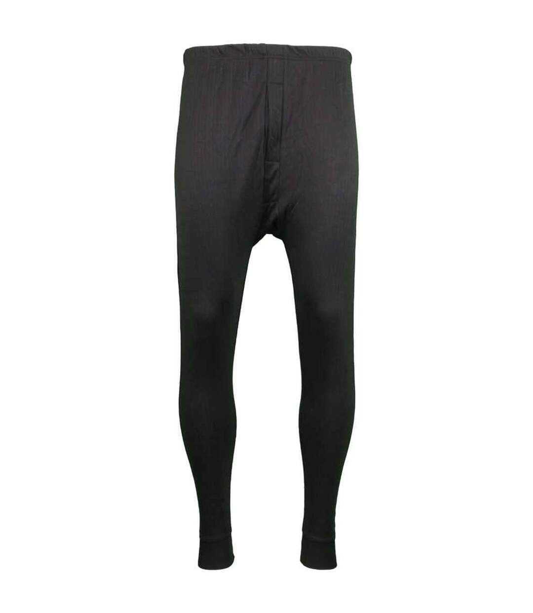 Unisex adult thermal long johns black Warrior-1