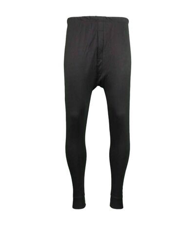 Unisex adult thermal long johns black Warrior