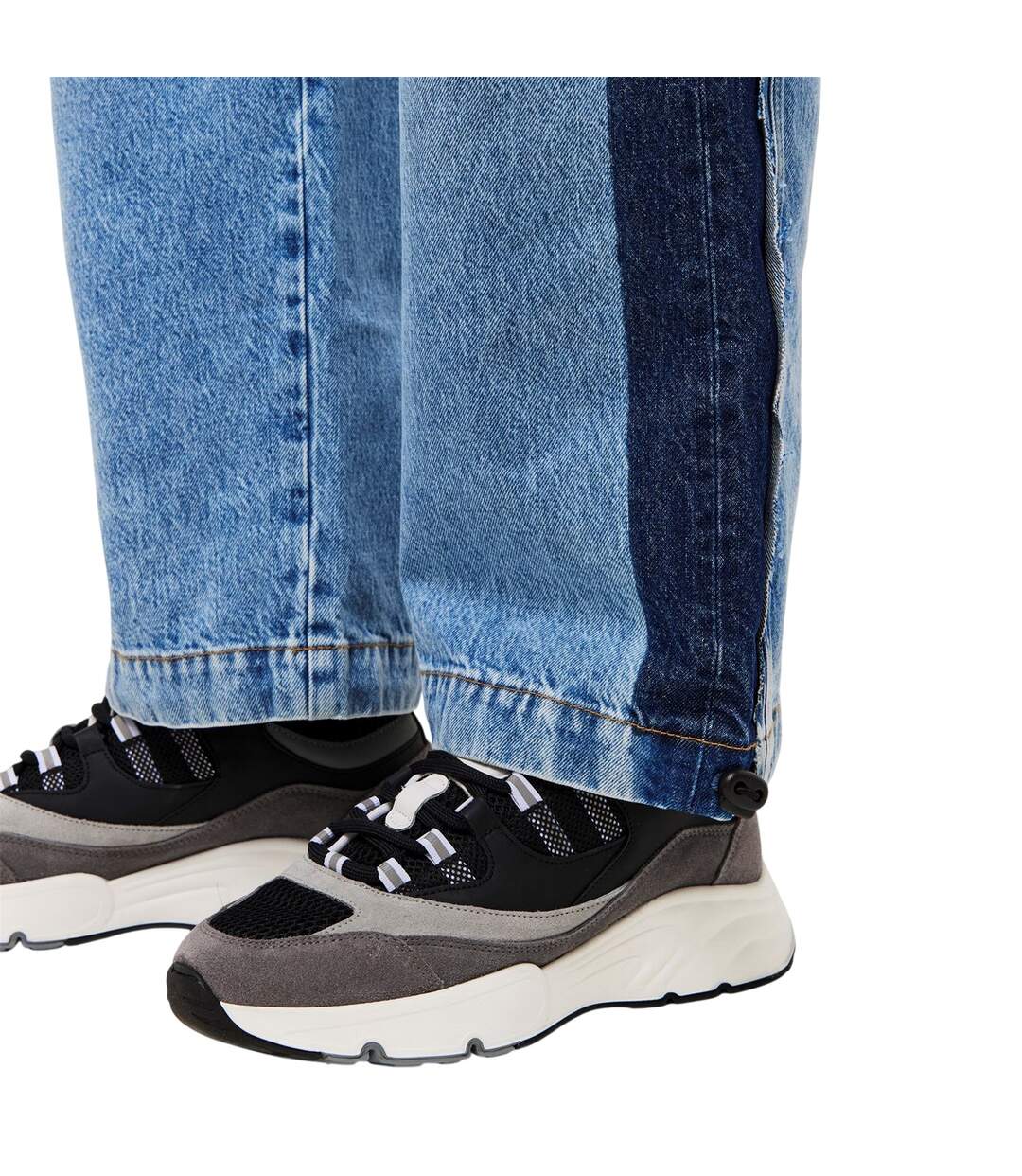 Mens Denim Relaxed Fit Jeans Blue Denim Diesel-4