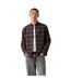 Chemise À Boutons Motif/style Motif Écossais Authentic Homme Beige Pierre Levis-1